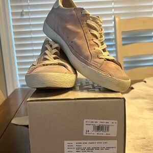 Golden Goose Pink Superstar Sneakers